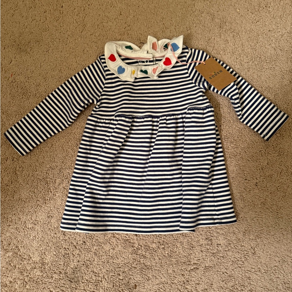 Boden Embroidered Jersey Dress